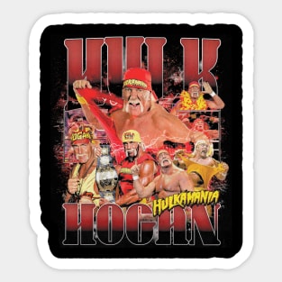 Hulk Hogan Hulkamania Sticker